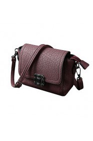 Women Crossbody Bags Soft PU Hasp Flap Solid Casual Small Mini Shoulder Messenger Bag