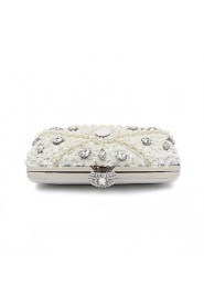 Women's Handmade High grade Pearl Diamonds Sequins Party/Evening Bag