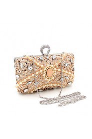 Women's Handmade High grade Pearl Diamonds Sequins Party/Evening Bag