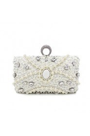 Women's Handmade High grade Pearl Diamonds Sequins Party/Evening Bag