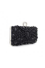 Women's Handmade High grade Pearl Diamonds Sequins Party/Evening Bag