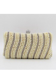 Women's Handmade High grade Pearl Diamonds Party/Evening Bag