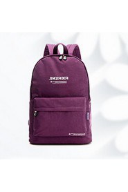 Women Nylon Bucket Backpack Purple / Blue / Green / Red / Black