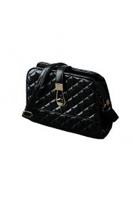 Women PU Crossbody Bag Quilted Plaid Hasp Zipper Casual Elegant Shoulder Messenger Bags