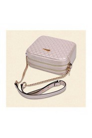 Women PU Baguette Shoulder Bag