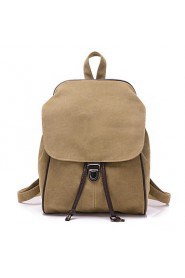 Women Casual / Outdoor / Shopping Canvas Clasp Lock Backpack