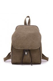 Women Casual / Outdoor / Shopping Canvas Clasp Lock Backpack