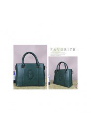 Summer Womens Pure Color Pu Leather Boutique Tote Bags Top Handle Handbag