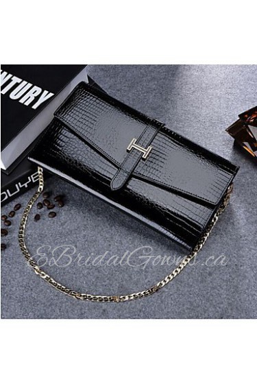 Women Cowhide Envelope Shoulder Bag / Clutch / Evening Bag / Mobile Phone Bag