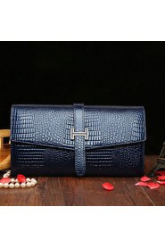 Women Cowhide Envelope Shoulder Bag / Clutch / Evening Bag / Mobile Phone Bag