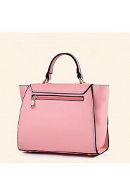 Women's Casual OL PU Messenger Shoulder Bag/Tote