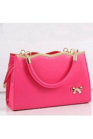 Women's Fashion Casual PU Messenger Shoulder Bag/Tote