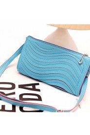 Women's Candy cColor Wave Grain Hand Bag Shoulder Bag