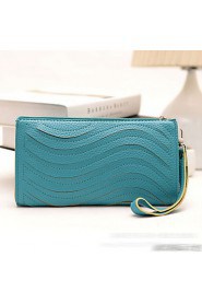 Women's Candy cColor Wave Grain Hand Bag Shoulder Bag