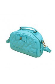 Women Handbag PU Leather Bowknot Candy Color Zipper Casual Small Crossbody Shoulder Messenger Bag Tote