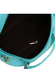 Women Handbag PU Leather Bowknot Candy Color Zipper Casual Small Crossbody Shoulder Messenger Bag Tote