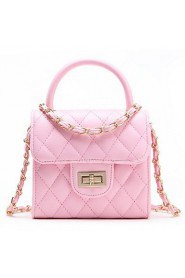 Women Casual / Outdoor PU Shoulder Bag Beige / Pink / Purple / Blue / Black / Fuchsia