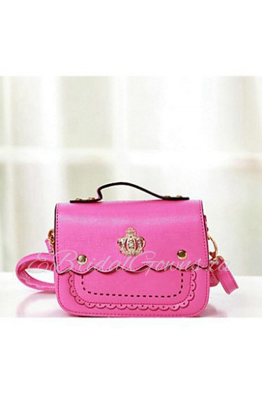 Women Casual / Outdoor PU Shoulder Bag Pink / Purple / Green / Yellow / Fuchsia