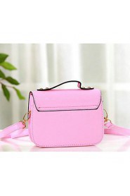 Women Casual / Outdoor PU Shoulder Bag Pink / Purple / Green / Yellow / Fuchsia