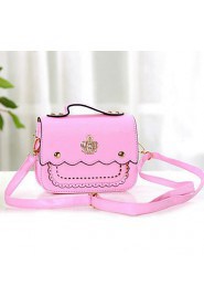 Women Casual / Outdoor PU Shoulder Bag Pink / Purple / Green / Yellow / Fuchsia