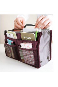 Multi Pouch Functional Cosmetic Bags Makeup Bag Storage Travel BagT Handbag Mp3 Phone Cosmetic Book Storage Purse