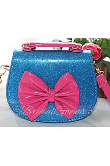 Women Casual PU Shoulder Bag Pink / Blue / Gold / Fuchsia