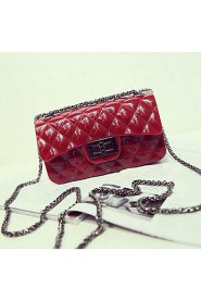 Women Casual / Outdoor PVC Shoulder Bag Multi color