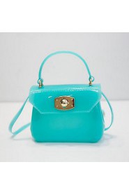 Women Casual / Outdoor PVC Shoulder Bag Blue / Green / Gold / Silver / Black