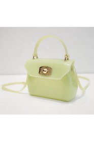 Women Casual / Outdoor PVC Shoulder Bag Blue / Green / Gold / Silver / Black