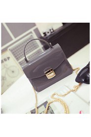 Women Casual / Outdoor PVC Shoulder Bag Multi color