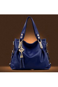 Women PU Doctor Shoulder Bag / Tote / Clutch Blue / Brown / Black