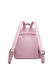 Women's PU Backpack/Tote Bag/Leisure bag/Travel Bag Pink