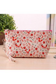 Hot Sale New Flower Floral Pencil Pen Canvas Case Cosmetic Makeup Tool Bag Storage Pouch Purse