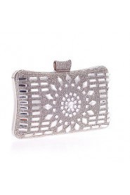 Women PU Baguette Clutch / Evening Bag Multi color