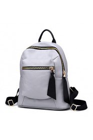 Women PU Baguette Shoulder Bag / Backpack / School Bag Multi color