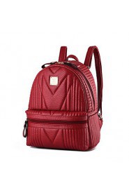 Women Sports / Casual PU Zipper Shoulder Bag