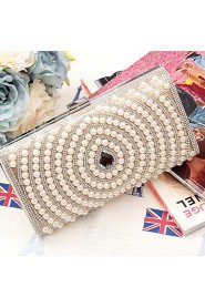 Women's Pearl Diamonds Party/Evening Bag