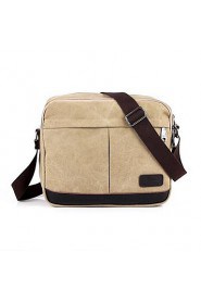 Casual Men Women Canvas Messenger Shoulder Bag