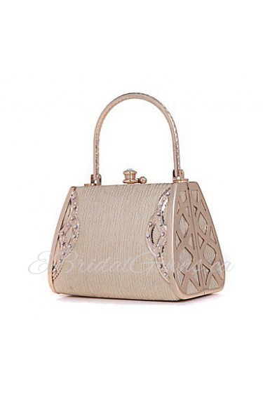 Handbag Crystal/ Rhinestone/Metal Evening Handbags/Bridal Purse With Crystal/ Rhinestone/Metal