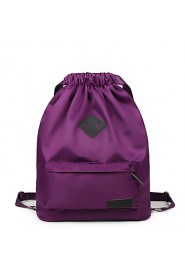 Women PU Bucket Backpack / School Bag / Travel Bag Purple / Blue / Red / Black