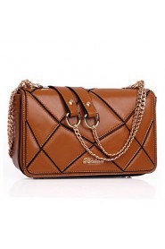 Women PU Flap Shoulder Bag / Clutch Blue / Brown / Red / Black / Burgundy