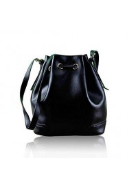 Hot Selling Vintage Design Women Real Leather Bucket Bag