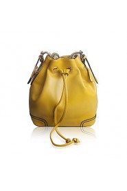 Hot Selling Vintage Design Women Real Leather Bucket Bag