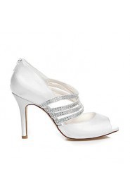 Women's Wedding Shoes Heels / Platform Heels Wedding / Dress Ivory / White