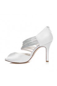 Women's Wedding Shoes Heels / Platform Heels Wedding / Dress Ivory / White