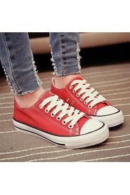 Women's Shoes Round Toe Flat Heel Fashion Sneakers Shoes More Colors available