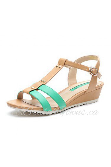 Women's Leatherette Sandals