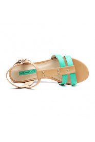 Women's Leatherette Sandals