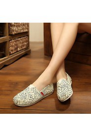 Women's Shoes Max Toms Canvas Flat Heel Round Toe Loafers Casual More Colors Available