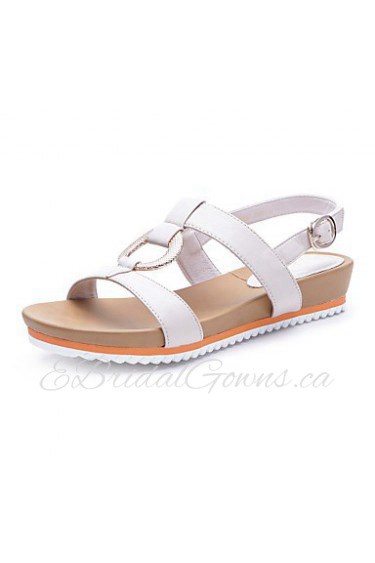 Women's Leather Sandals - 132823158